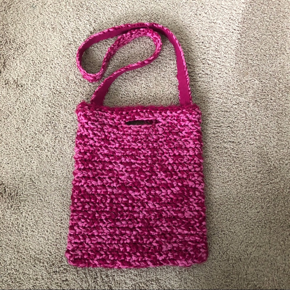 Gap Knit Crossbody/Clutch Bag